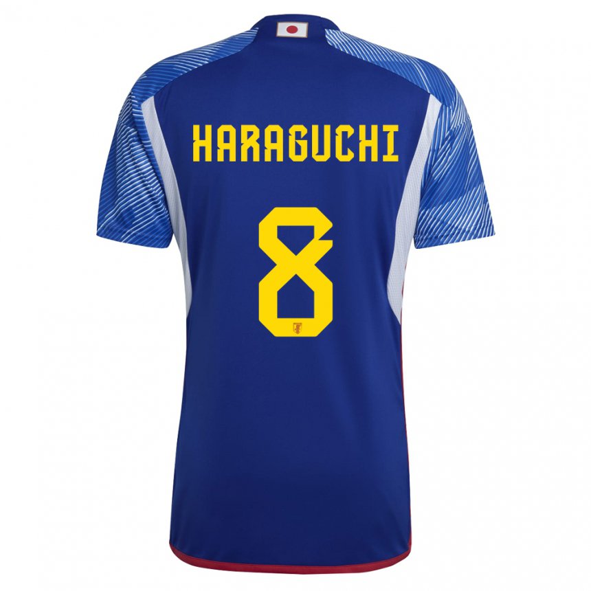 Niño Camiseta Japón Genki Haraguchi #8 Azul Real 1ª Equipación 22-24 La Camisa México