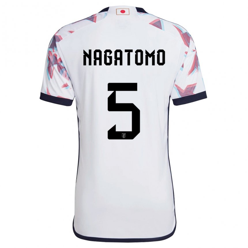 Niño Camiseta Japón Yuto Nagatomo #5 Blanco 2ª Equipación 22-24 La Camisa México