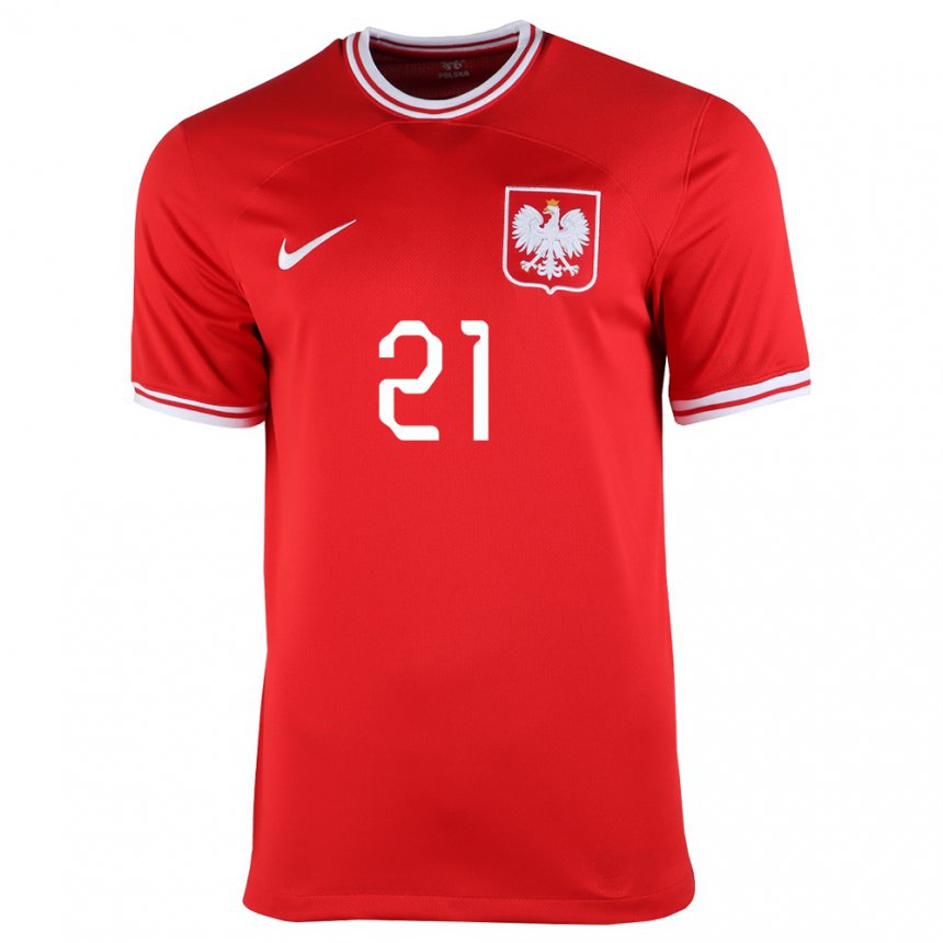 Segunda Camiseta Polonia Jugador Zalewski 2022