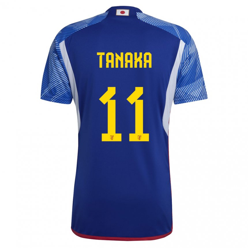 Niño Camiseta Japón Mina Tanaka #11 Azul Real 1ª Equipación 22-24 La Camisa México