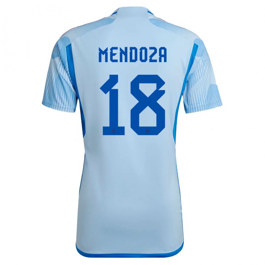 Niño Camiseta España Su nombre #0 Cielo Azul 2ª Equipación 22-24 La Camisa  México