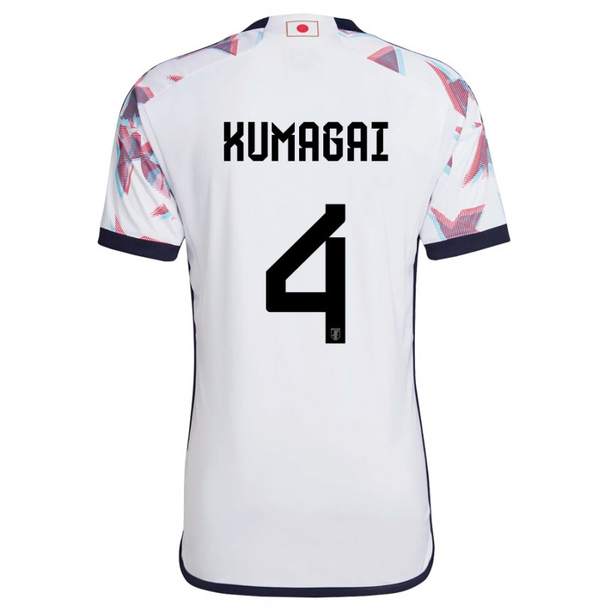 Niño Camiseta Japón Saki Kumagai #4 Blanco 2ª Equipación 22-24 La Camisa México