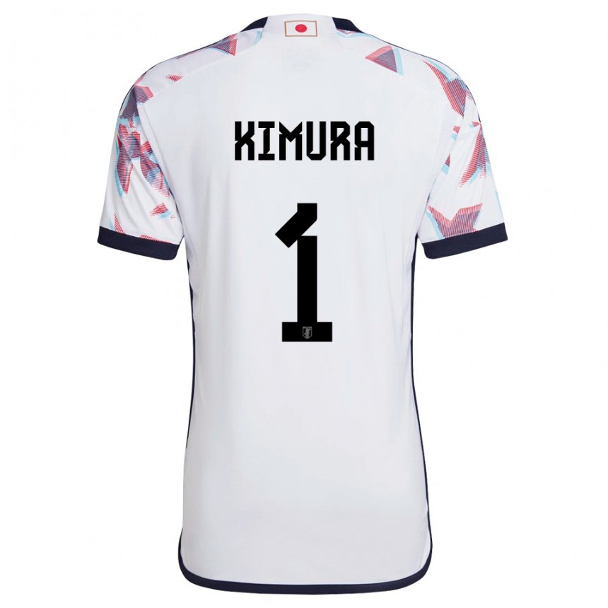 Niño Camiseta Japón Ryoya Kimura #1 Blanco 2ª Equipación 22-24 La Camisa México