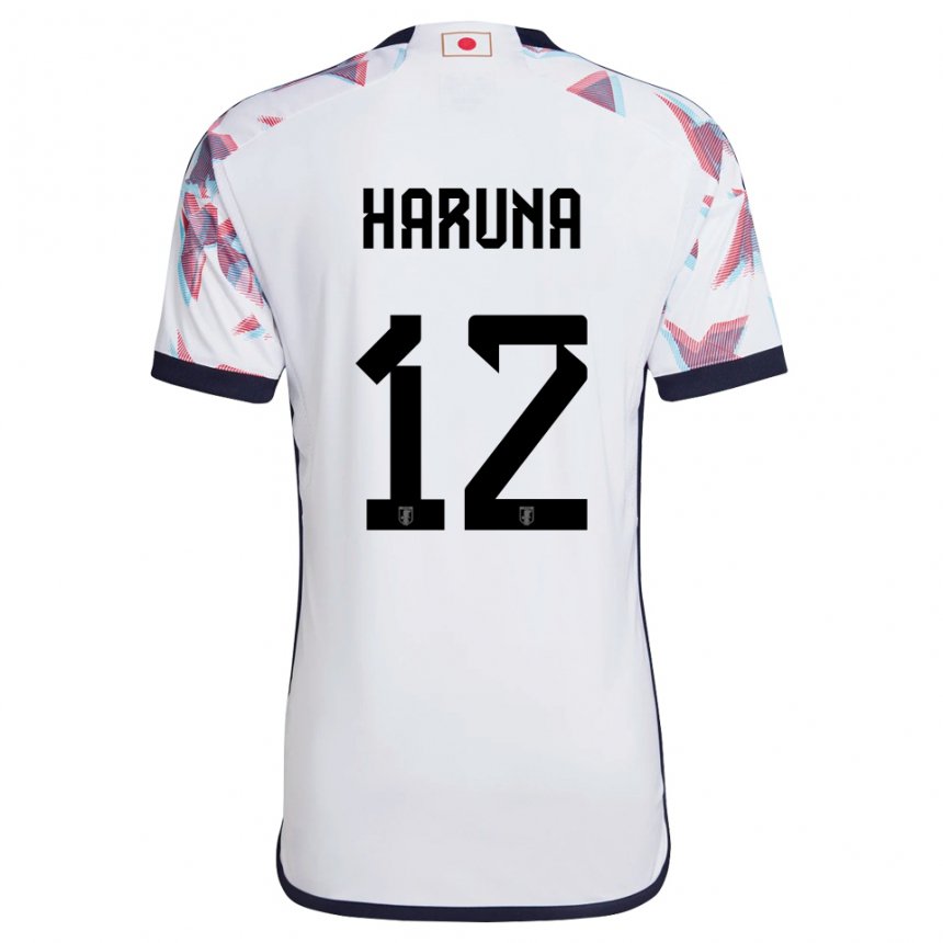 Niño Camiseta Japón Ryusei Haruna #12 Blanco 2ª Equipación 22-24 La Camisa México
