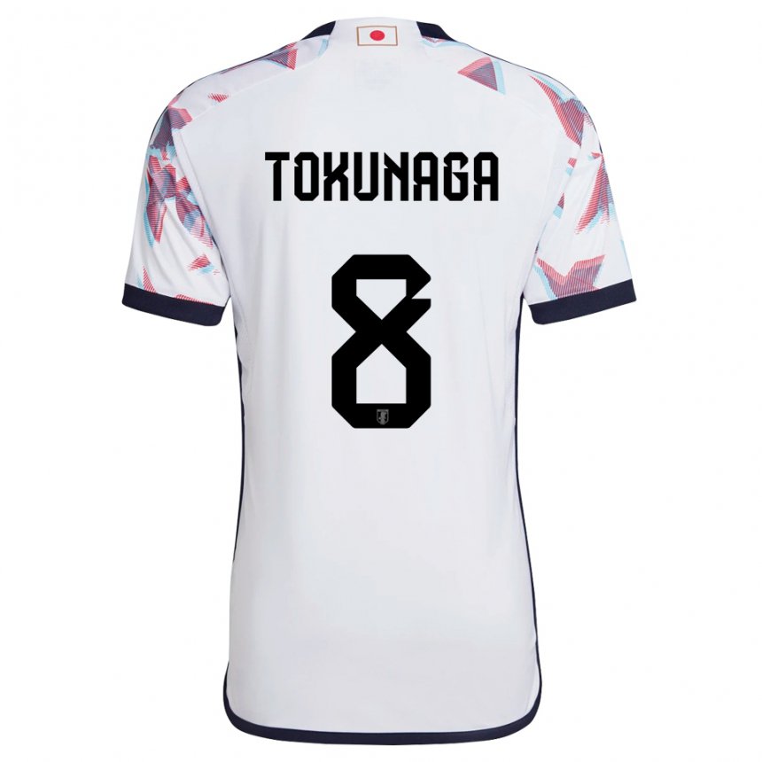 Niño Camiseta Japón Ryo Tokunaga #8 Blanco 2ª Equipación 22-24 La Camisa México