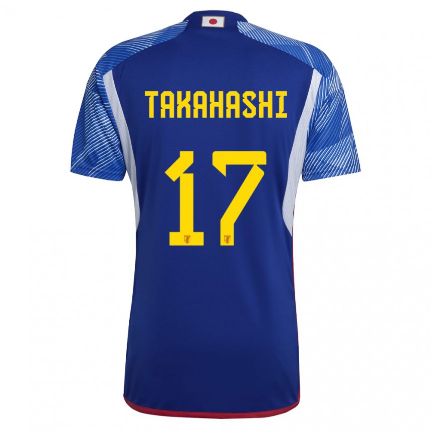 Hombre Camiseta Japón Hana Takahashi #17 Azul Real 1ª Equipación 22-24 La Camisa México
