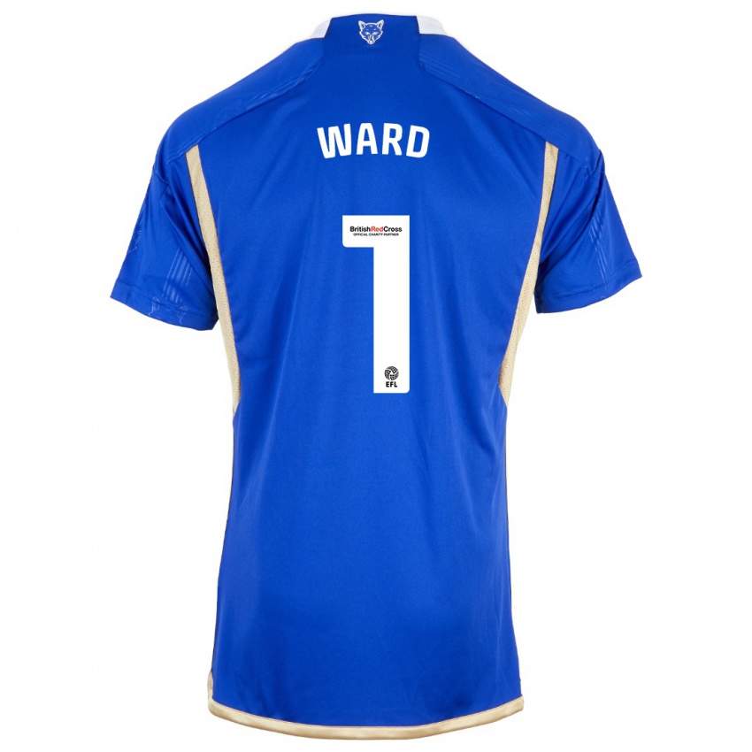 Niño Camiseta Danny Ward #1 Azul 1ª Equipación 2023/24 La Camisa México