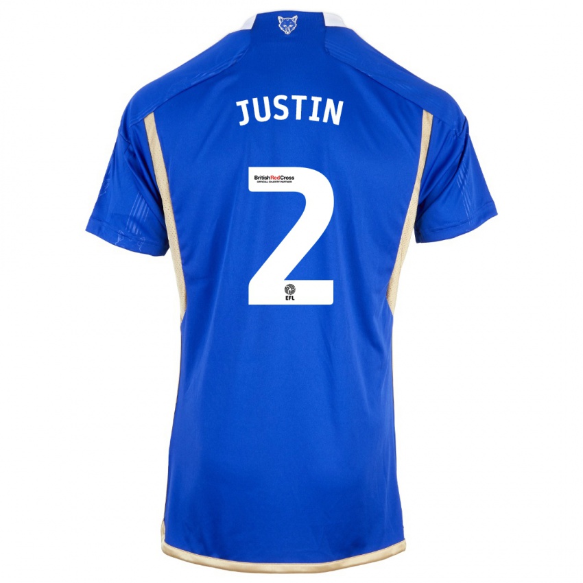 Niño Camiseta James Justin #2 Azul 1ª Equipación 2023/24 La Camisa México