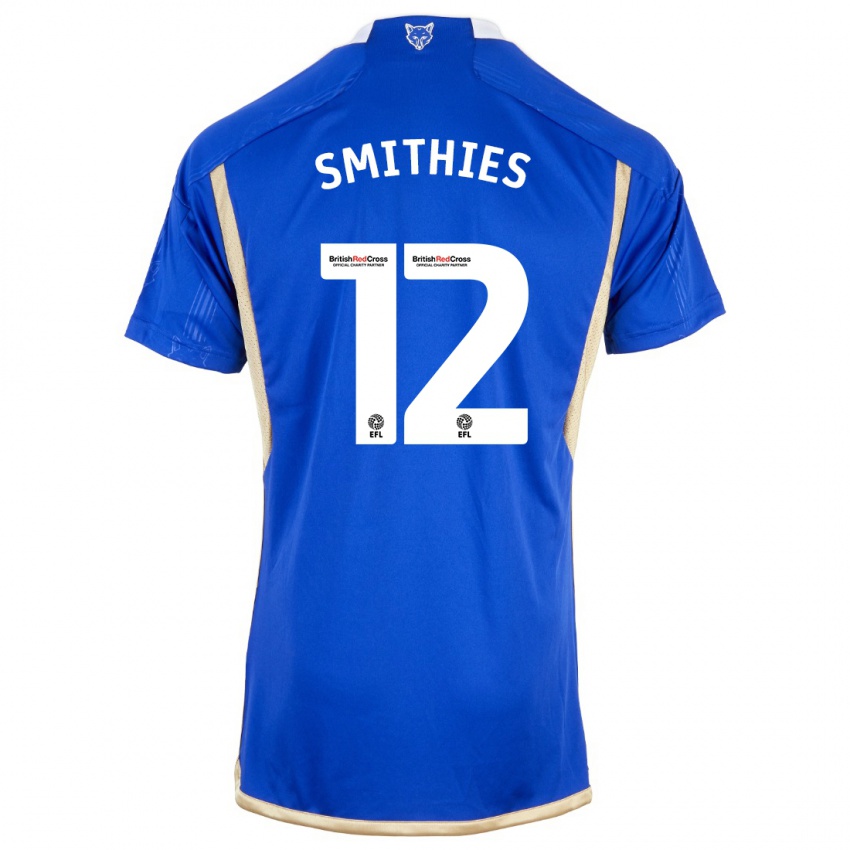 Niño Camiseta Alex Smithies #12 Azul 1ª Equipación 2023/24 La Camisa México