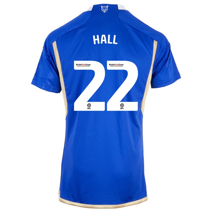 Niño Camiseta Kiernan Dewsbury-Hall #22 Azul 1ª Equipación 2023/24 La Camisa México