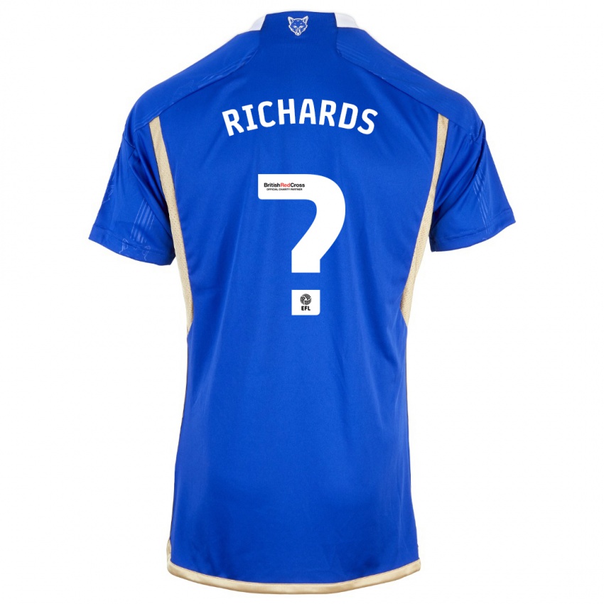 Niño Camiseta Amani Richards #0 Azul 1ª Equipación 2023/24 La Camisa México