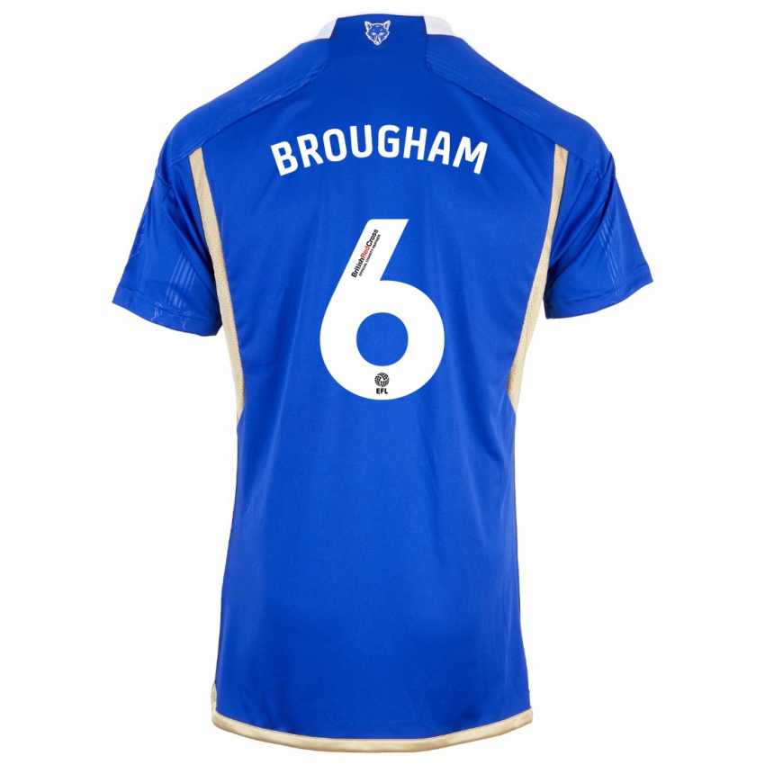 Niño Camiseta Georgia Brougham #6 Azul 1ª Equipación 2023/24 La Camisa México