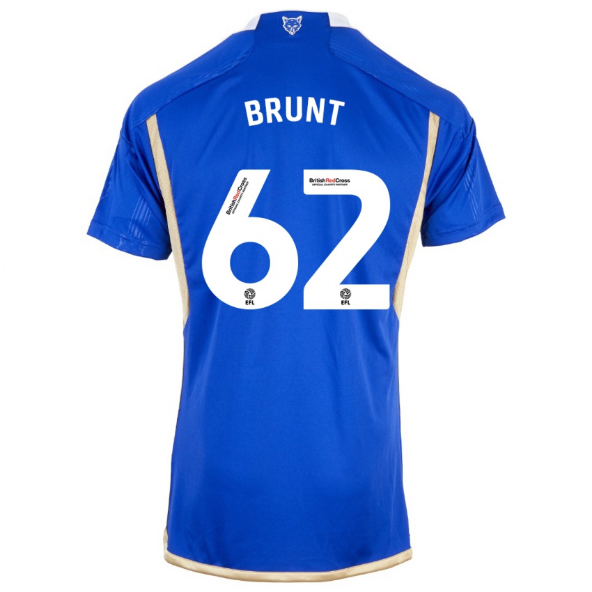 Niño Camiseta Lewis Brunt #62 Azul 1ª Equipación 2023/24 La Camisa México