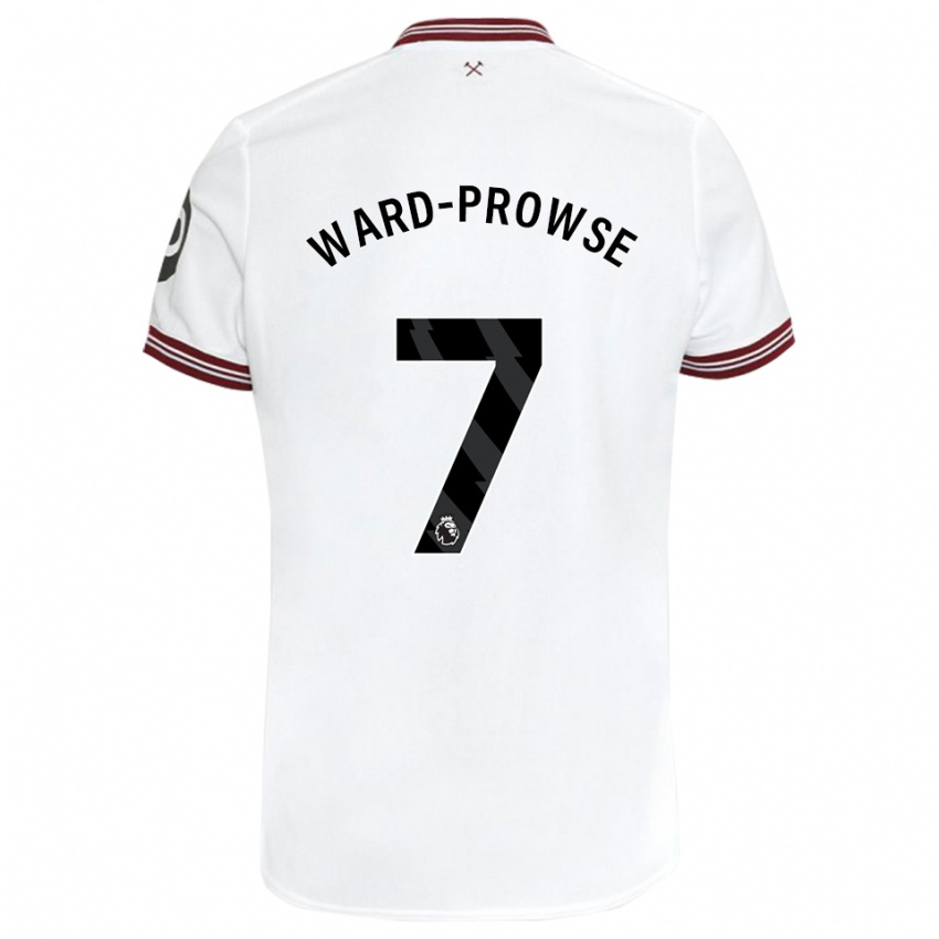 Niño Camiseta James Ward-Prowse #7 Blanco 2ª Equipación 2023/24 La Camisa México