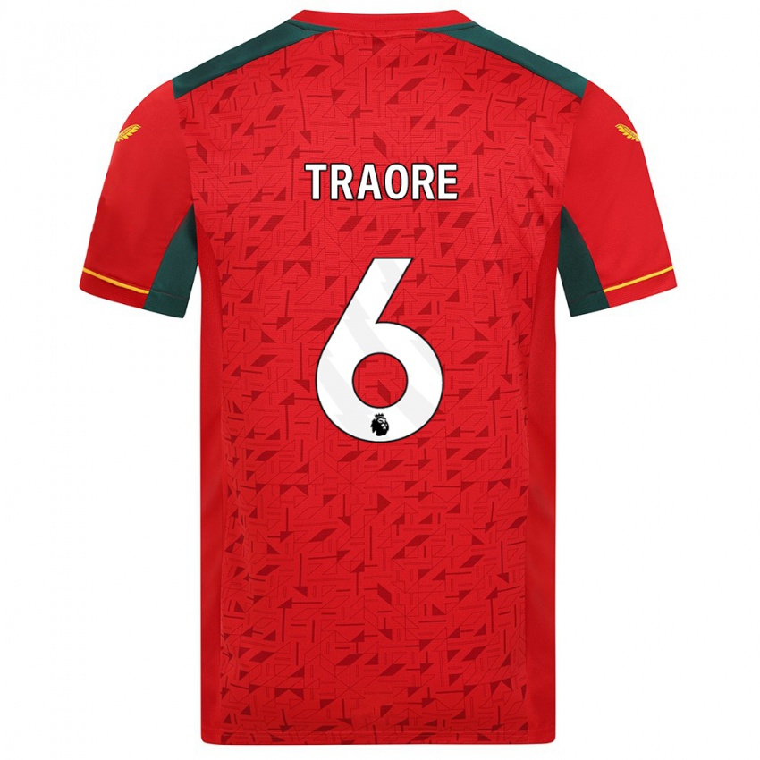 Niño Camiseta Boubacar Traoré #6 Rojo 2ª Equipación 2023/24 La Camisa México