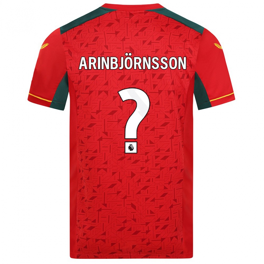 Niño Camiseta Pálmi Rafn Arinbjörnsson #0 Rojo 2ª Equipación 2023/24 La Camisa México