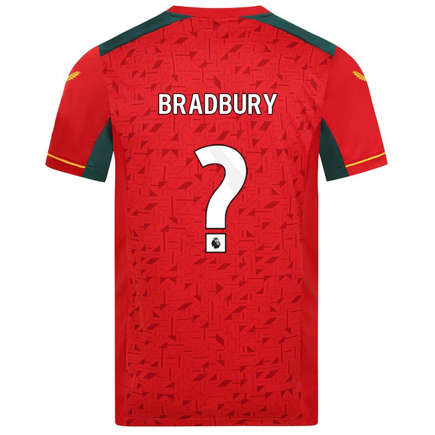 Niño Camiseta Mackenzie Bradbury #0 Rojo 2ª Equipación 2023/24 La Camisa México