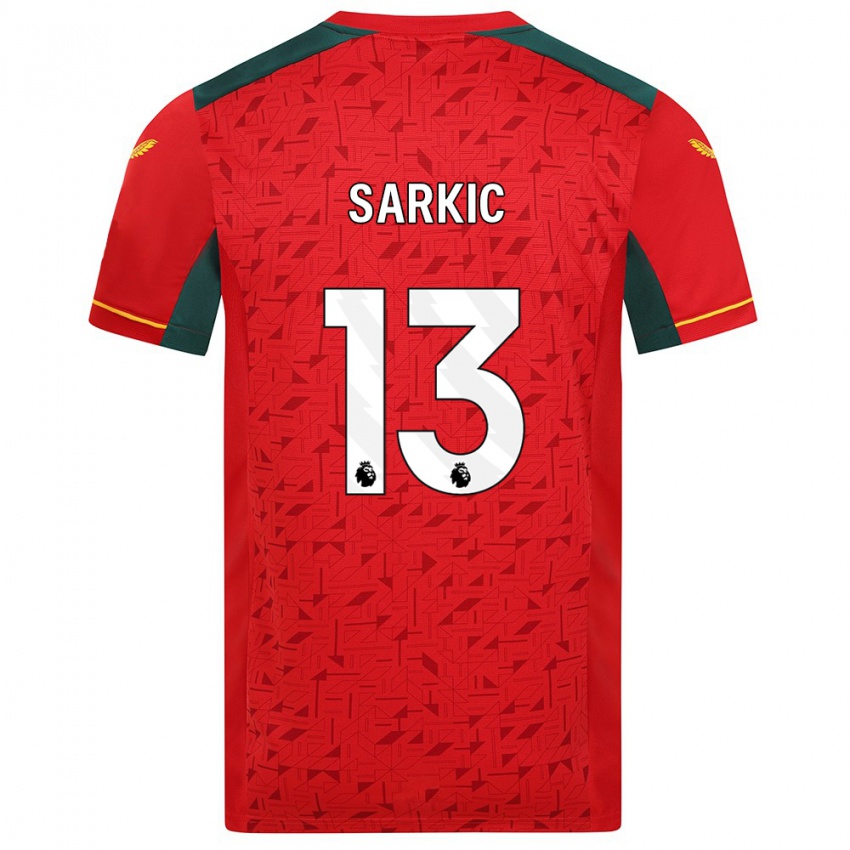Niño Camiseta Matija Sarkic #13 Rojo 2ª Equipación 2023/24 La Camisa México