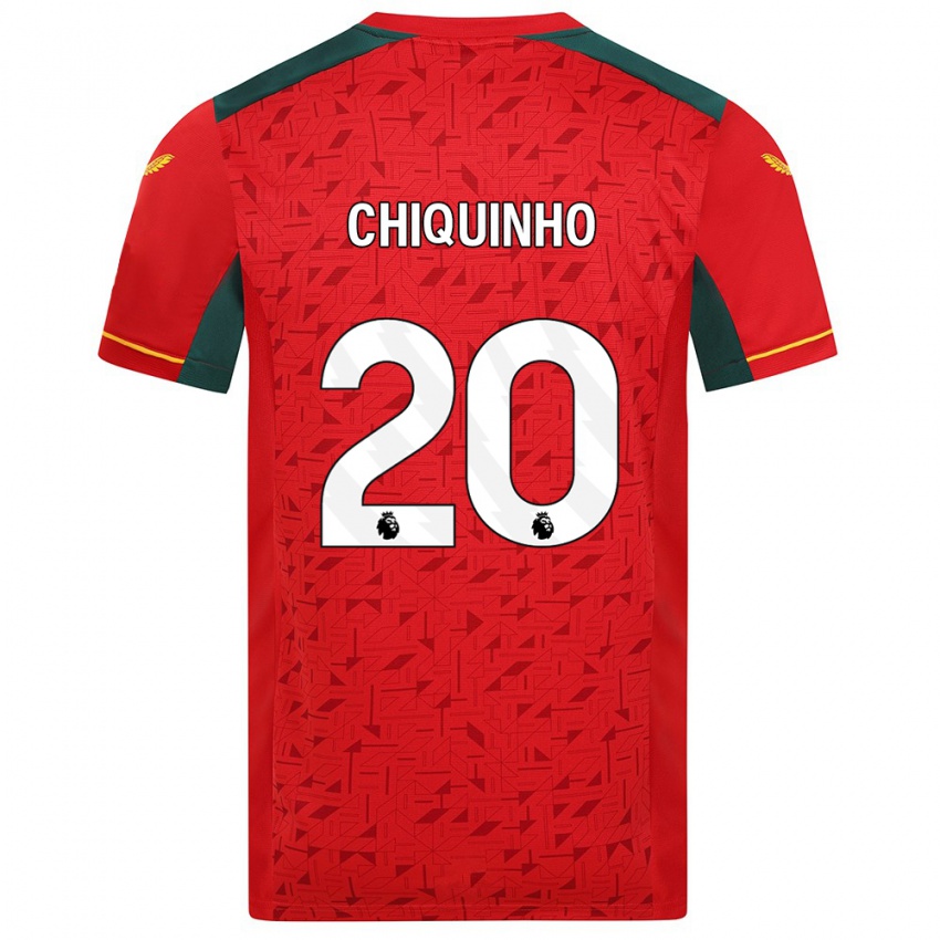 Niño Camiseta Chiquinho #20 Rojo 2ª Equipación 2023/24 La Camisa México