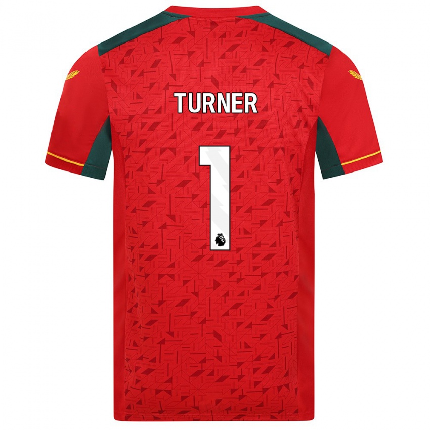 Niño Camiseta Shannon Turner #1 Rojo 2ª Equipación 2023/24 La Camisa México