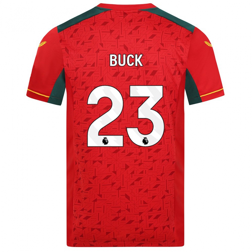 Niño Camiseta Alex Buck #23 Rojo 2ª Equipación 2023/24 La Camisa México