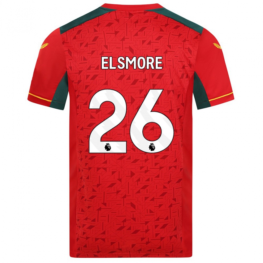 Niño Camiseta Ria Elsmore #26 Rojo 2ª Equipación 2023/24 La Camisa México