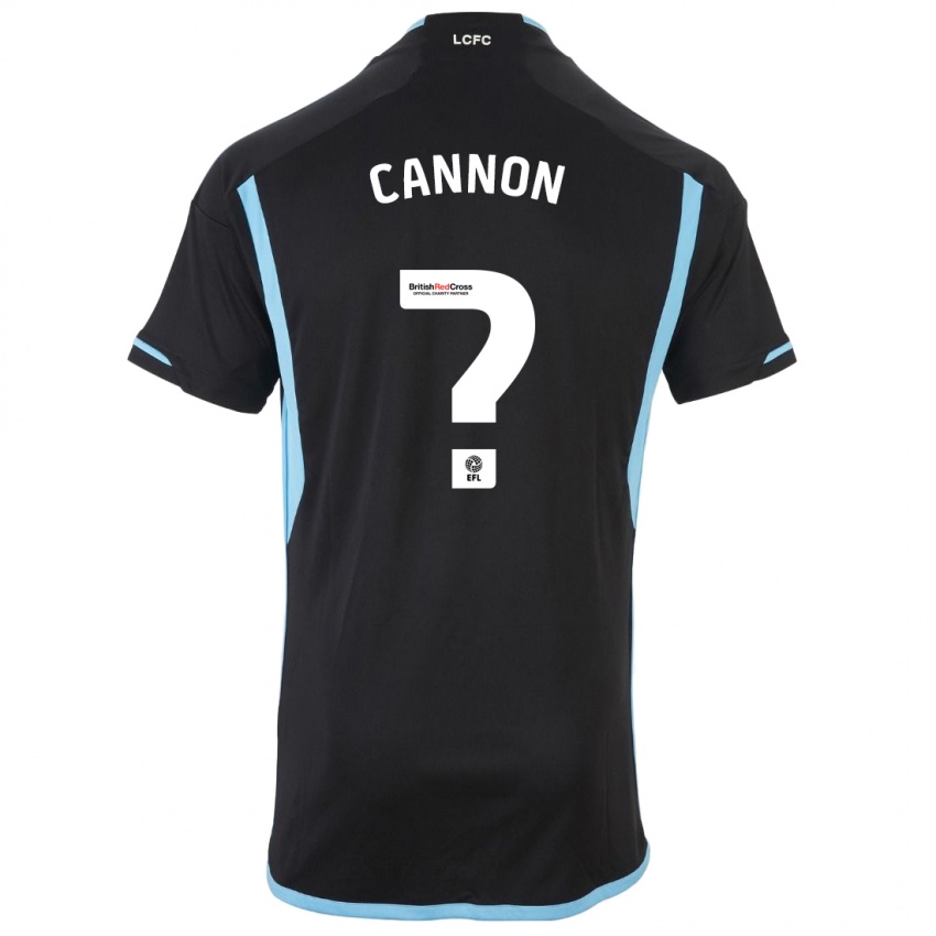 Niño Camiseta Thomas Cannon #0 Negro 2ª Equipación 2023/24 La Camisa México