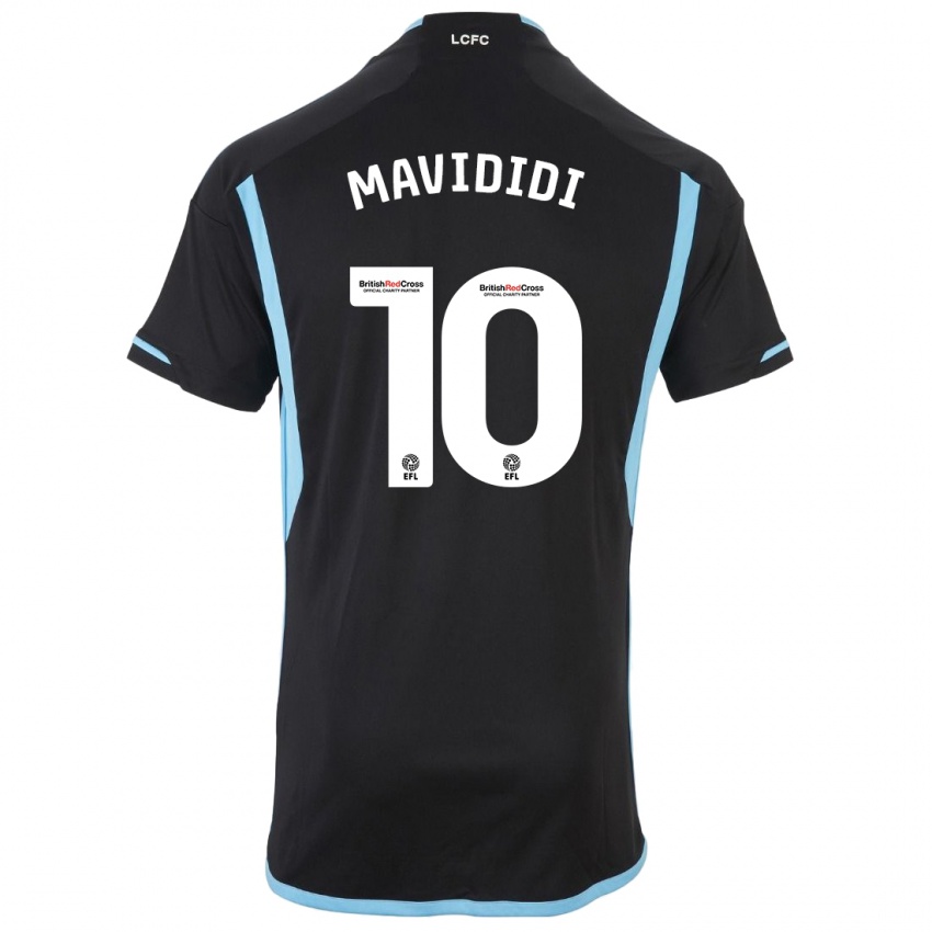 Niño Camiseta Stephy Mavididi #10 Negro 2ª Equipación 2023/24 La Camisa México