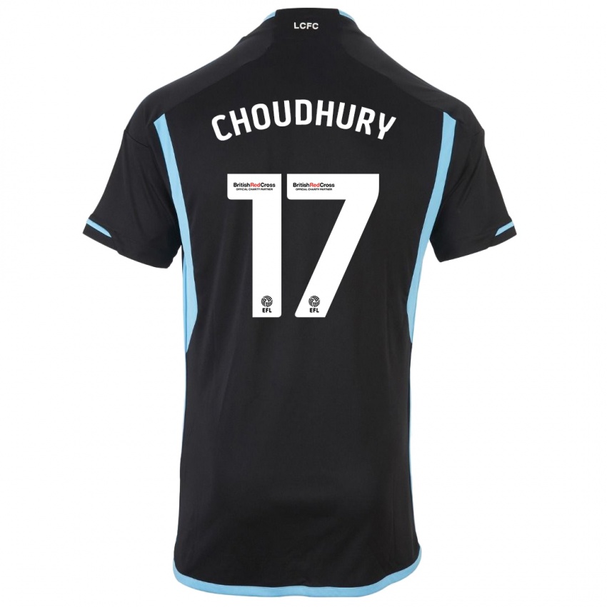 Niño Camiseta Hamza Choudhury #17 Negro 2ª Equipación 2023/24 La Camisa México