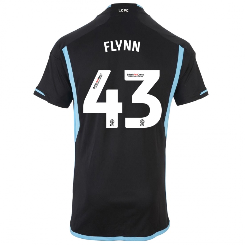 Niño Camiseta Shane Flynn #43 Negro 2ª Equipación 2023/24 La Camisa México