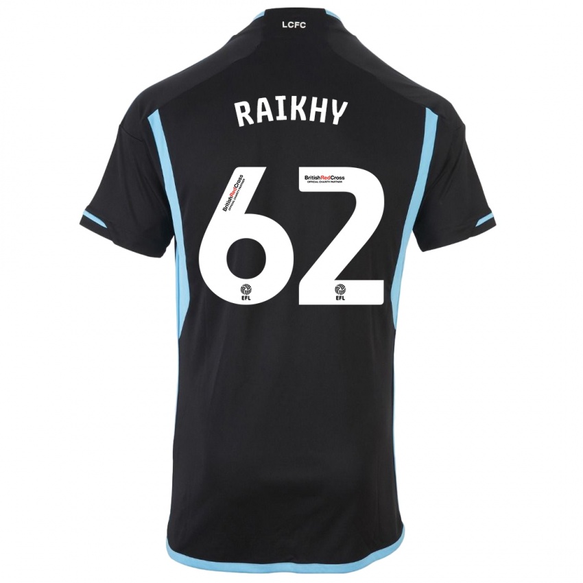 Niño Camiseta Arjan Raikhy #62 Negro 2ª Equipación 2023/24 La Camisa México