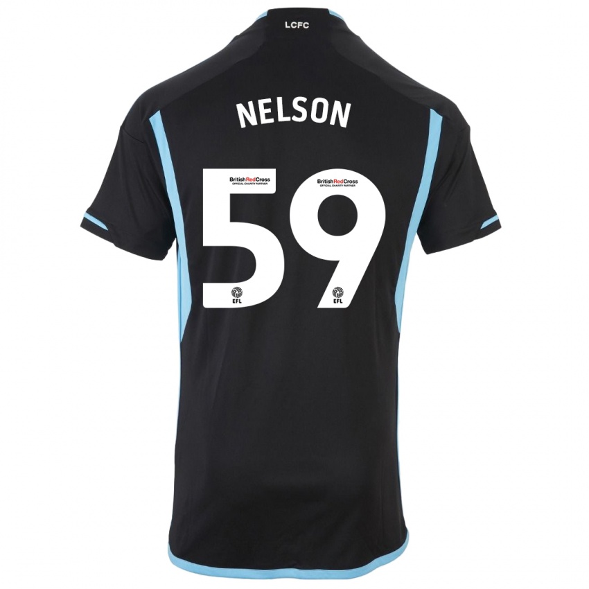 Niño Camiseta Ronny Nelson #59 Negro 2ª Equipación 2023/24 La Camisa México