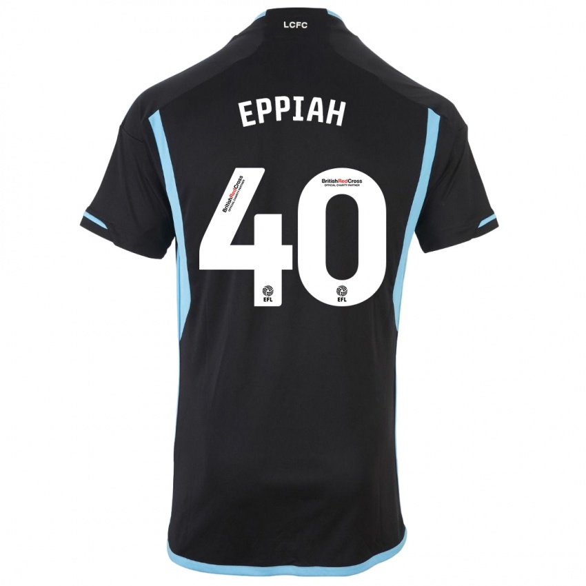 Niño Camiseta Josh Eppiah #40 Negro 2ª Equipación 2023/24 La Camisa México