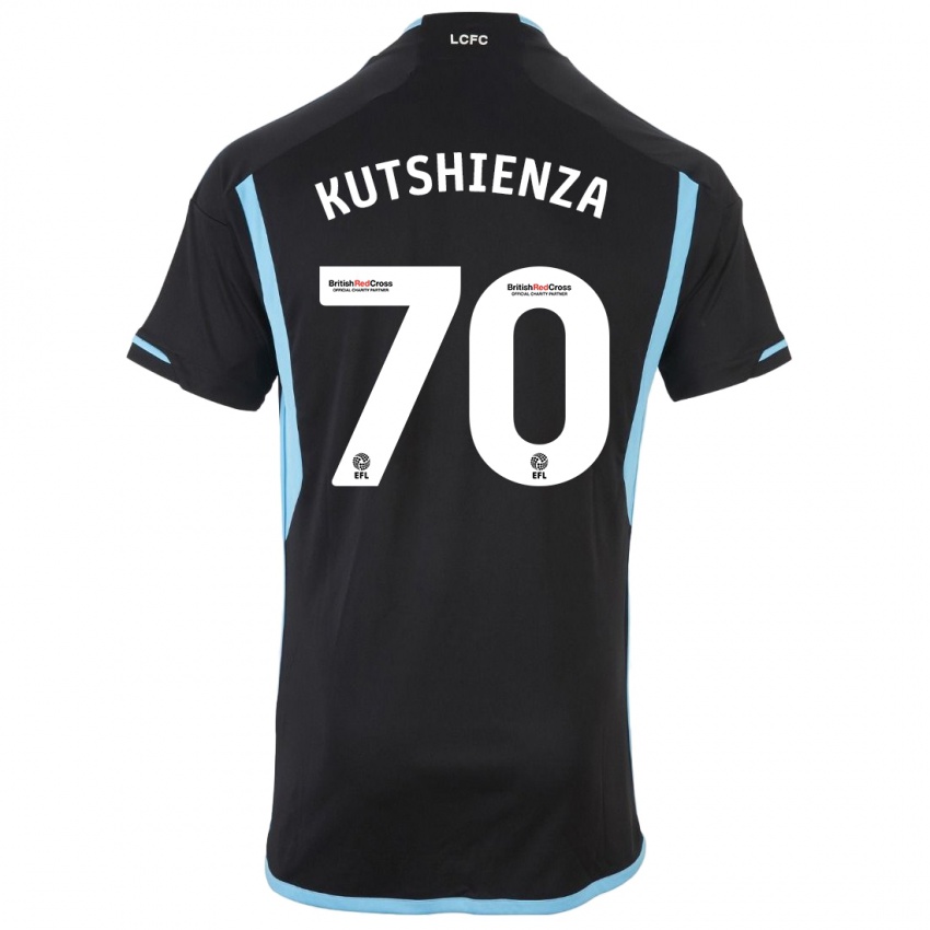 Niño Camiseta Jesper Kutshienza #70 Negro 2ª Equipación 2023/24 La Camisa México
