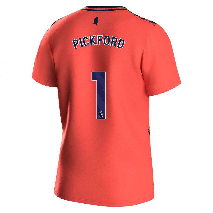 Niño Camiseta Pickford #1 Coralino 2ª Equipación 2023/24 La Camisa México