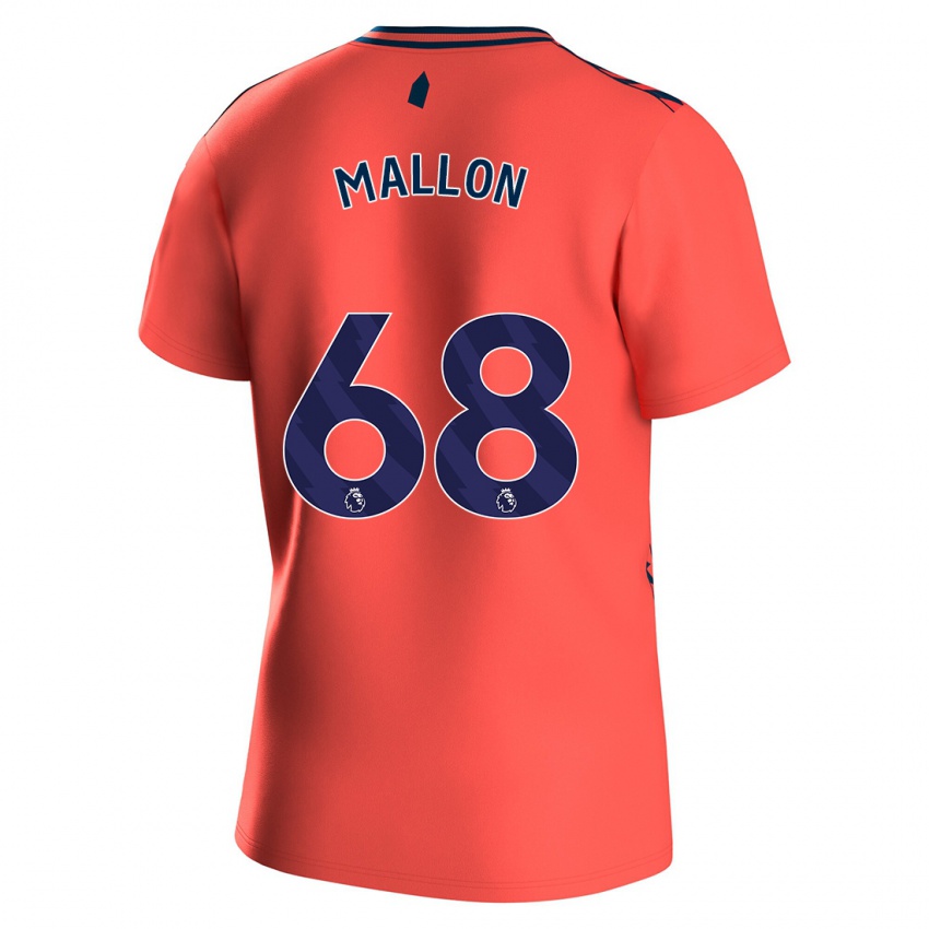 Niño Camiseta Mathew Mallon #68 Coralino 2ª Equipación 2023/24 La Camisa México