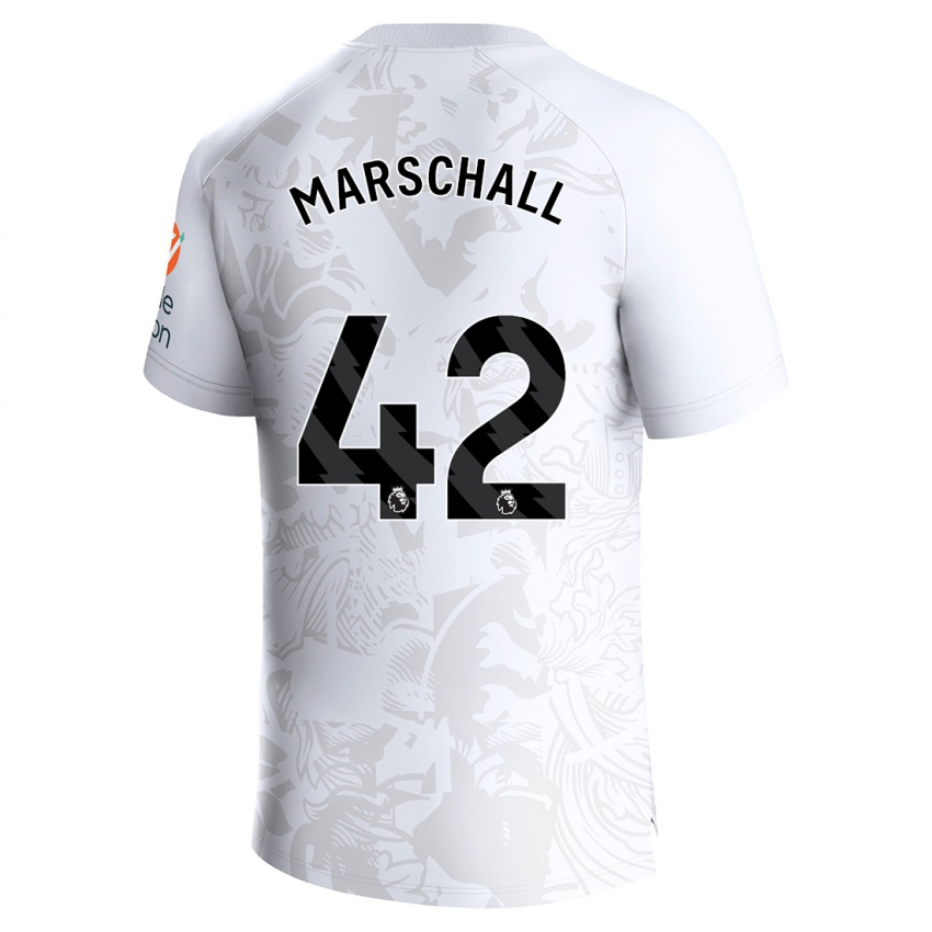 Niño Camiseta Filip Marschall #42 Blanco 2ª Equipación 2023/24 La Camisa México