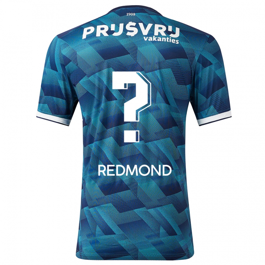 Niño Camiseta Zepiqueno Redmond #0 Azul 2ª Equipación 2023/24 La Camisa México
