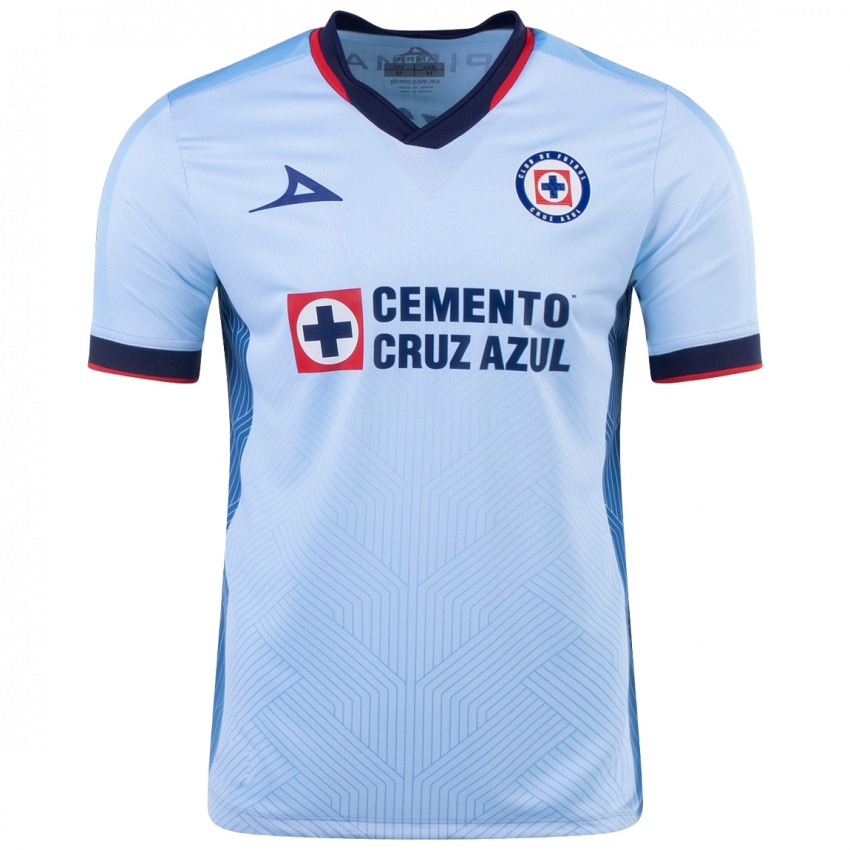 Niño Camiseta Luis Abram #5 Cielo Azul 2ª Equipación 2023/24 La Camisa México
