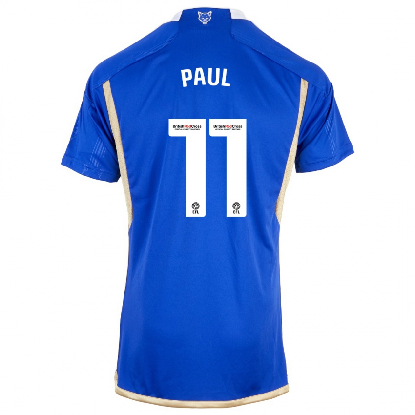 Hombre Camiseta Lachante Paul #11 Azul Real 1ª Equipación 2023/24 La Camisa México