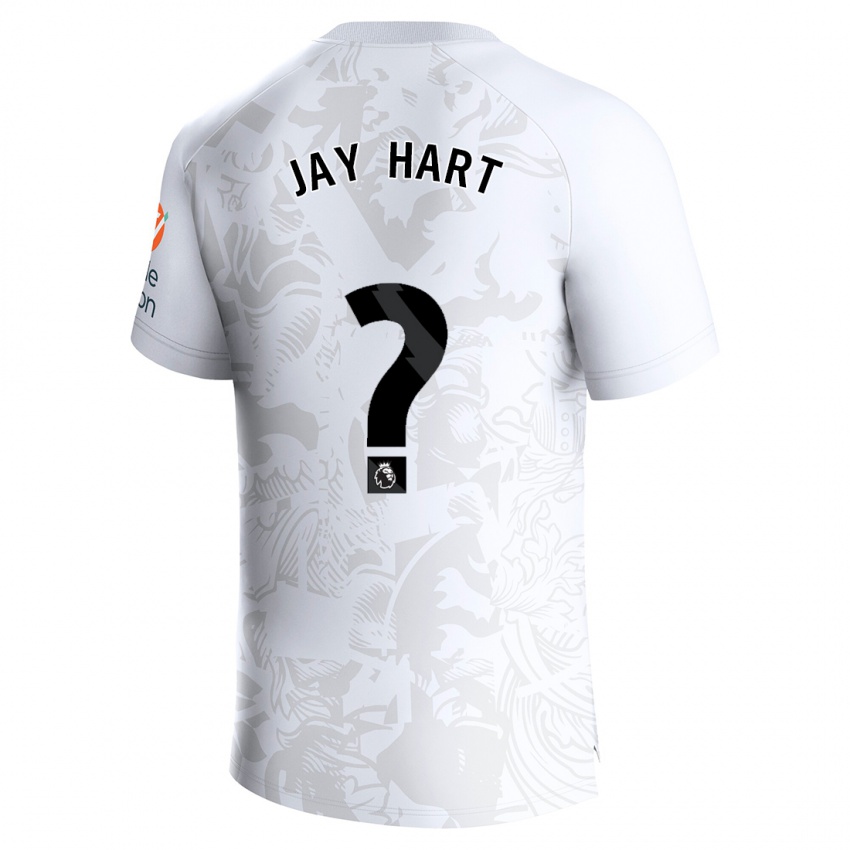 Hombre Camiseta Taylor-Jay Hart #0 Blanco 2ª Equipación 2023/24 La Camisa México