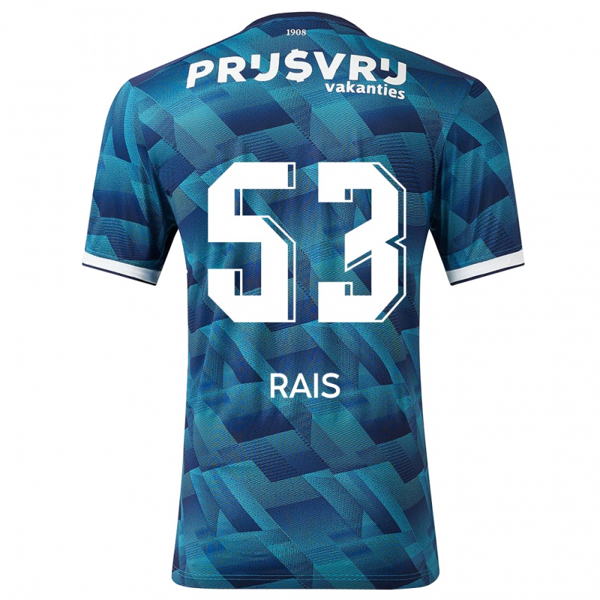 Hombre Camiseta Amir Rais #53 Azul 2ª Equipación 2023/24 La Camisa México