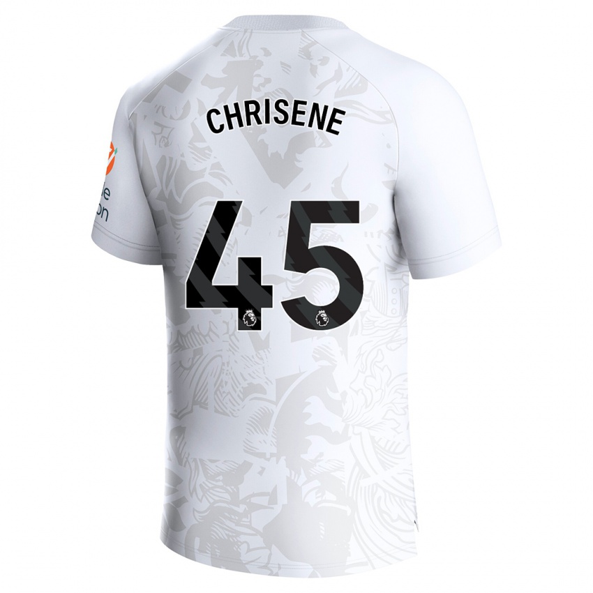 Mujer Camiseta Ben Chrisene #45 Blanco 2ª Equipación 2023/24 La Camisa México