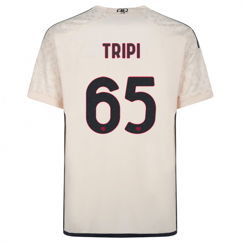 Mujer Camiseta Filippo Tripi #65 Blanquecino 2ª Equipación 2023/24 La Camisa México