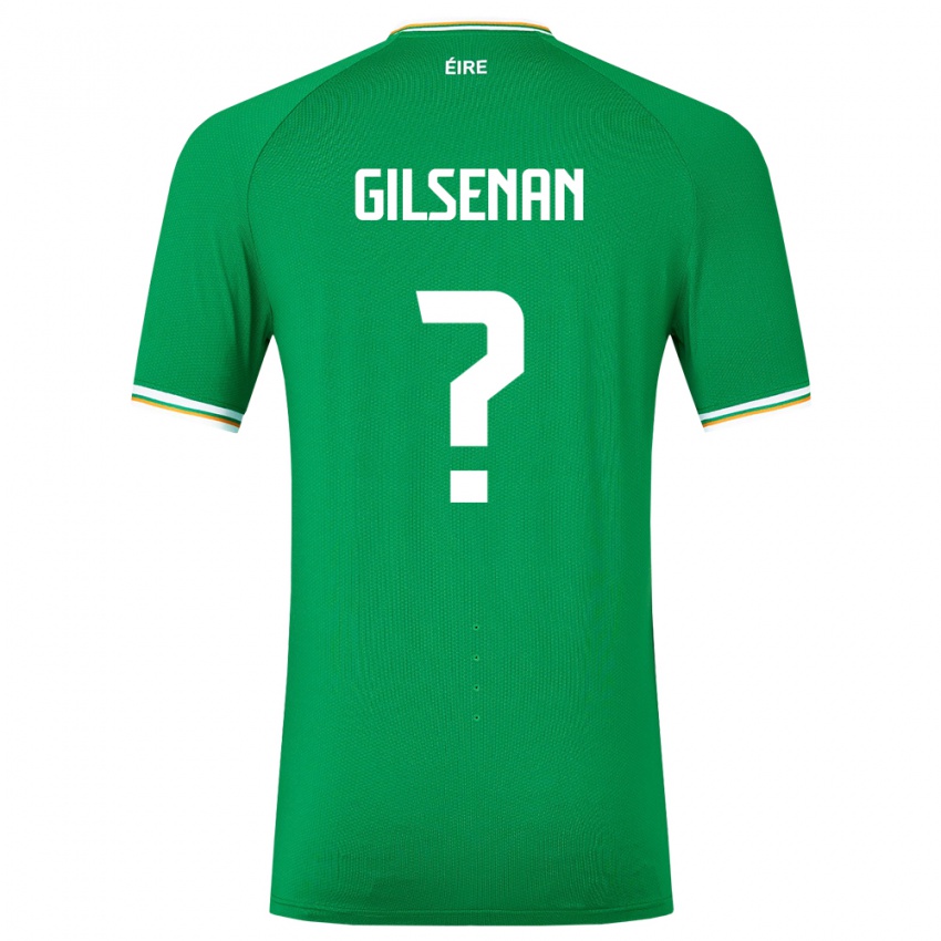 Niño Camiseta Irlanda Zak Gilsenan #0 Verde 1ª Equipación 24-26 La Camisa México