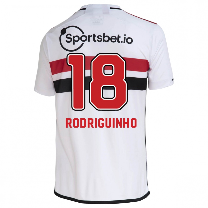 Niño Camiseta Rodriguinho #18 Blanco 1ª Equipación 2023/24 La Camisa México