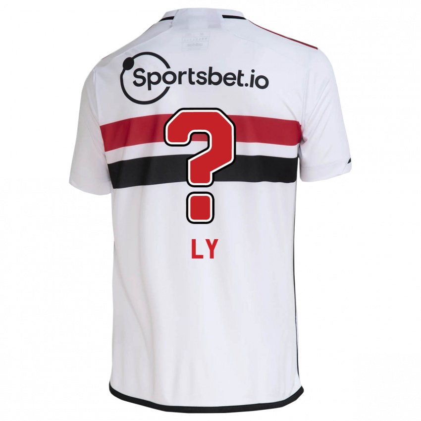 Niño Camiseta Iba Ly #0 Blanco 1ª Equipación 2023/24 La Camisa México
