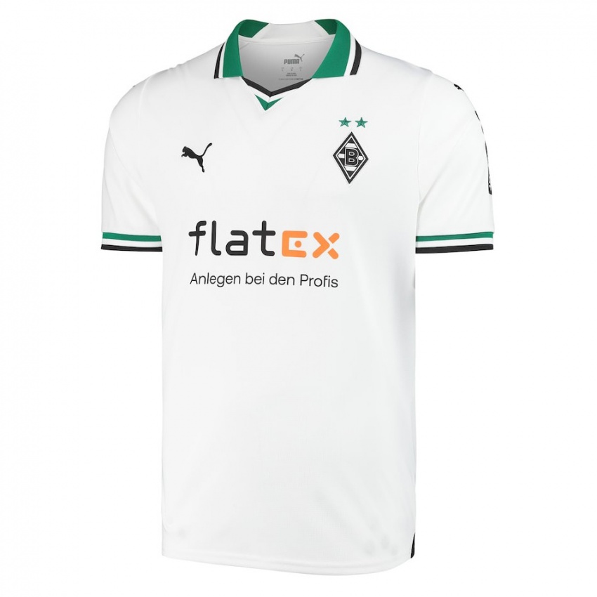 Niño Camiseta Noah Andreas #8 Blanco Verde 1ª Equipación 2023/24 La Camisa México