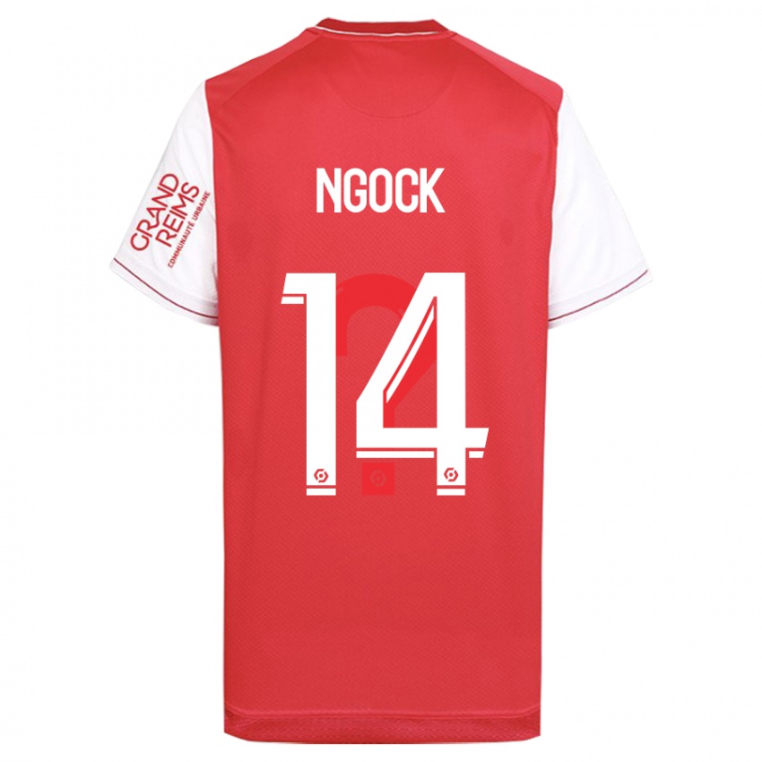 Niño Camiseta Monique Ngock #14 Rojo 1ª Equipación 2023/24 La Camisa México