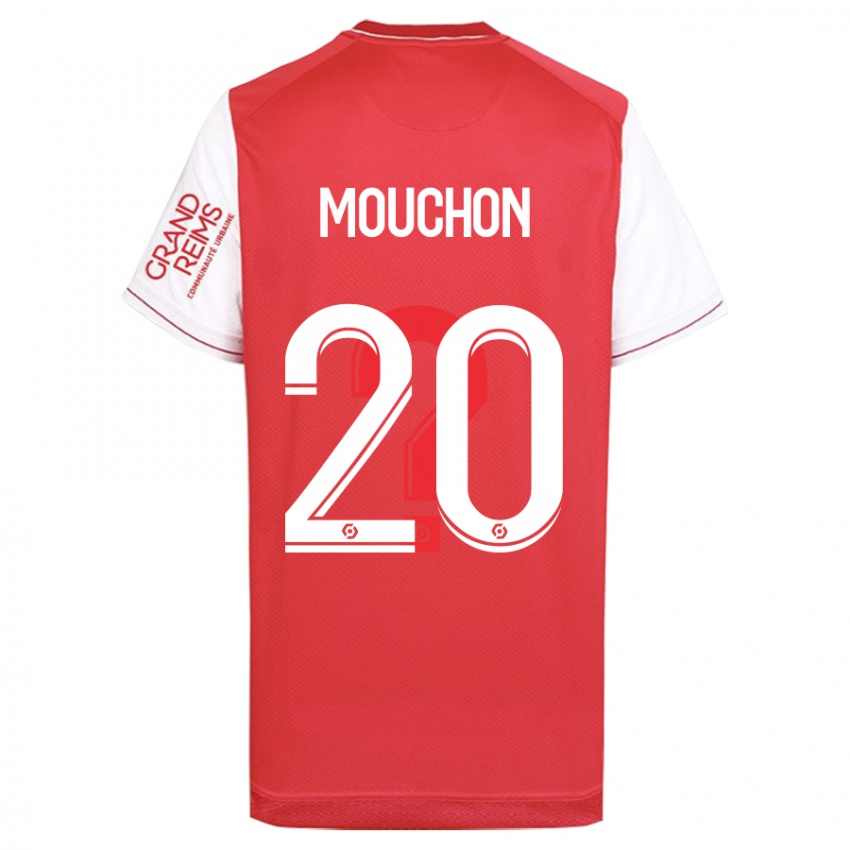 Niño Camiseta Noemie Mouchon #20 Rojo 1ª Equipación 2023/24 La Camisa México